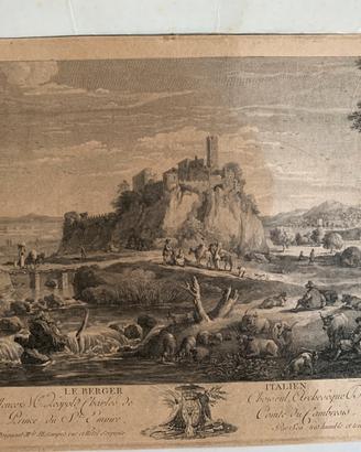 Incisione XVIII secolo