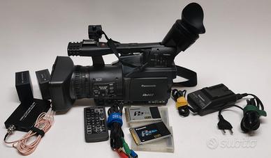 Telecamera + borsa prof + accessori vari