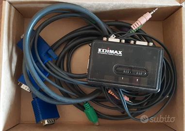 Switch KVM Edimax EK-PAK2 2 porte PS/2 VGA
