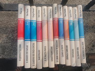 12 libri 900 italiano,serie completa