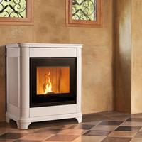 STUFA A PELLET PIAZZETTA MOD. P 945 C BIANCA