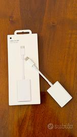 Lettore da USB-C a scheda SD ORIGINALE APPLE