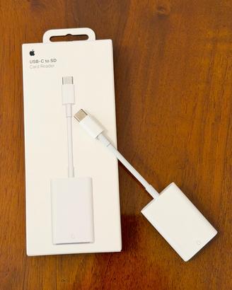 Lettore da USB-C a scheda SD ORIGINALE APPLE