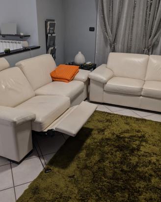 Divani in pelle bianca - Divani&Divani by Natuzzi