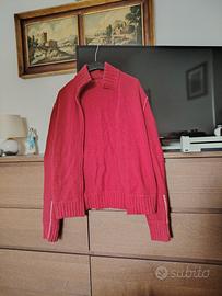 magione rosso Levi's con zip 