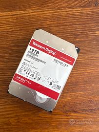 WD Red Plus 12 TB NAS HardDisk 3.5” SATA-PERFETTO