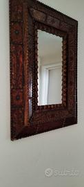 specchio decorato artigianato peruviano