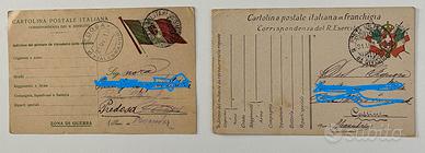Cartoline Postali in Franchigia Militare