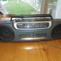 Radio con doppio registratore musicassette Aiwa