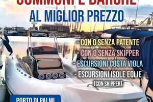 Noleggio gommoni e barche