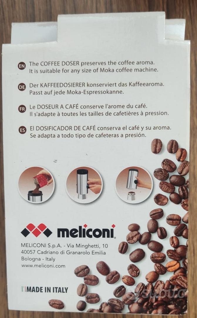 DOSA CAFFE METALLO A MOLLA DOSATORE CAFFÈ CAFFETTIERA MOKA