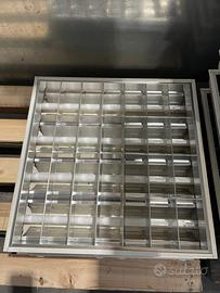 50 pezzi plafoniere da ufficio, 18W, 10€/pezzo