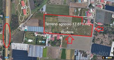 Terreno agricolo 17.673mq con annesso RUDERE