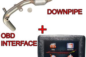 Downpipe e Centralina FIAT Panda Punto 1.3 T5BK 5x