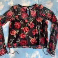 Maglietta trasparente Hollister