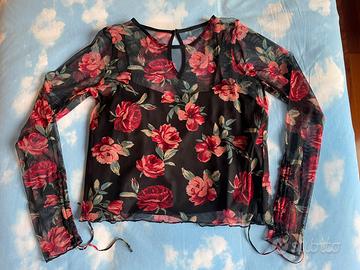 Maglietta trasparente Hollister