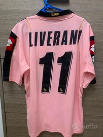 Maglia matchworn Palermo 2008-09 #11 LIVERANI