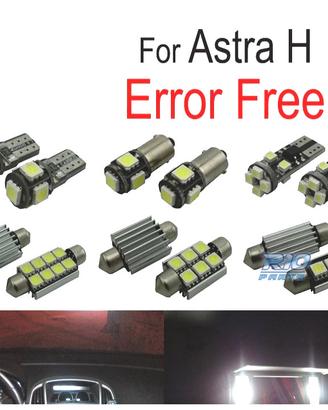 KIT 13 LAMPADE LED INTERNE PER OPEL ASTRA H OPC GT