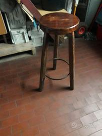 Sgabello  da pab ecc.