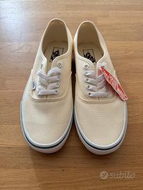 Vans authentic bianco 40,5 8 uomo 9,5 donna