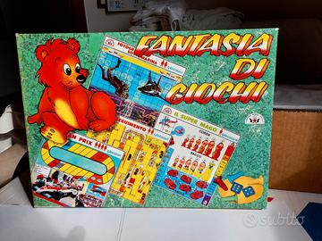 Edizioni STELLA-Fantasia di 4 GIOCHI- Nuovo in Box