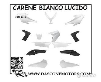 Kit carene bianco lucido e nero tmax 2008 2011