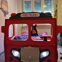 Letto camion dei pompieri SAM FIRE TRUCK