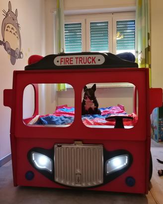 Letto camion dei pompieri SAM FIRE TRUCK