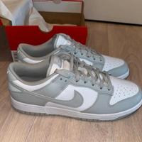 Nike Dunk Low Grigio e Bianco 38 Nuove Originali