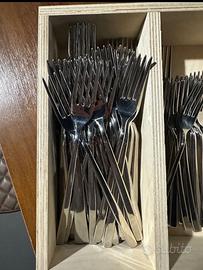 SET Posate LANDHAUS IRIS Inox