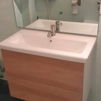 Mobile lavabo IKEA ENHET / TVÄLLEN con cassetti