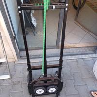 Carrello trasporto con 3 ruote (pari al nuovo)