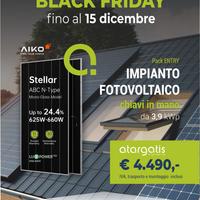 Impianto Fotovoltaico 3,90 kW chiavi in mano