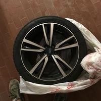 gomme neve 215 45 r17 +cerchioni audi originali 