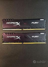 Kingston 32GB 3600MHz 2x16GB HyperX Fury HP