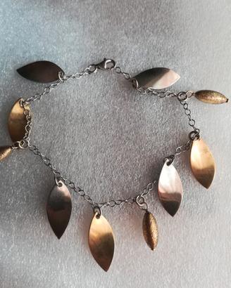 Bracciale pendenti argento
