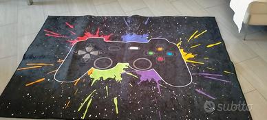 Tappeto per cameretta con stampa joystick