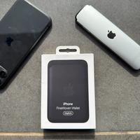 Apple MagSafe Wallet FineWoven Nero Originale Nuov