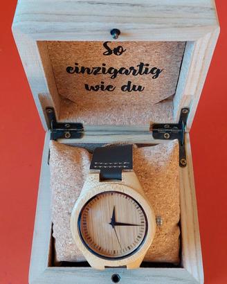 Orologio legno UOMO no brand