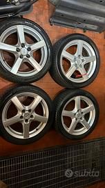 cerchi audi 17 5x112 gommati invernali