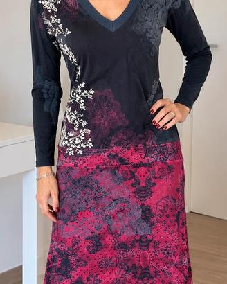 Vestito desigual tg M