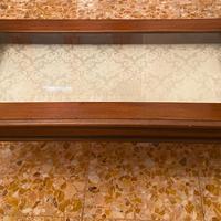 Tavolino rettangolare a bacheca