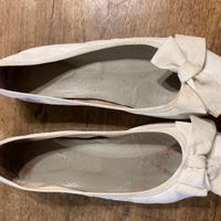 Ballerine bianche Mauro Leone
