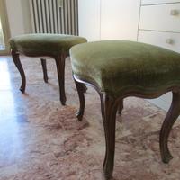 Coppia Sgabelli Antichi