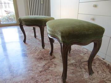 Coppia Sgabelli Antichi