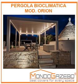 Orio pergola bioclimatica motorizzata e non