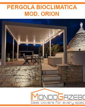 Orio pergola bioclimatica motorizzata e non