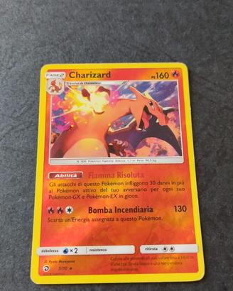 Charizard Reverse Holo 3 Set Dragon Majesty Ita Ca