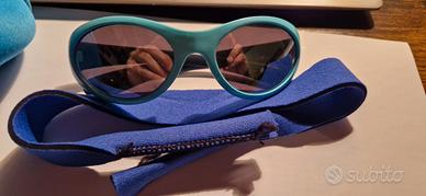 occhiali da sole da bebè con custodia e laccio 