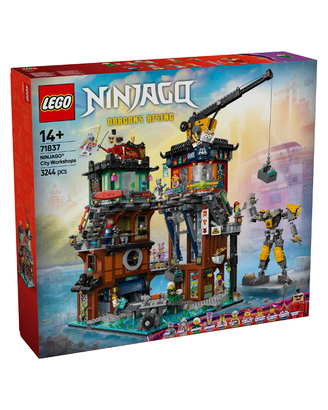 lego ninjago 71837 laboratori di Ninjago city